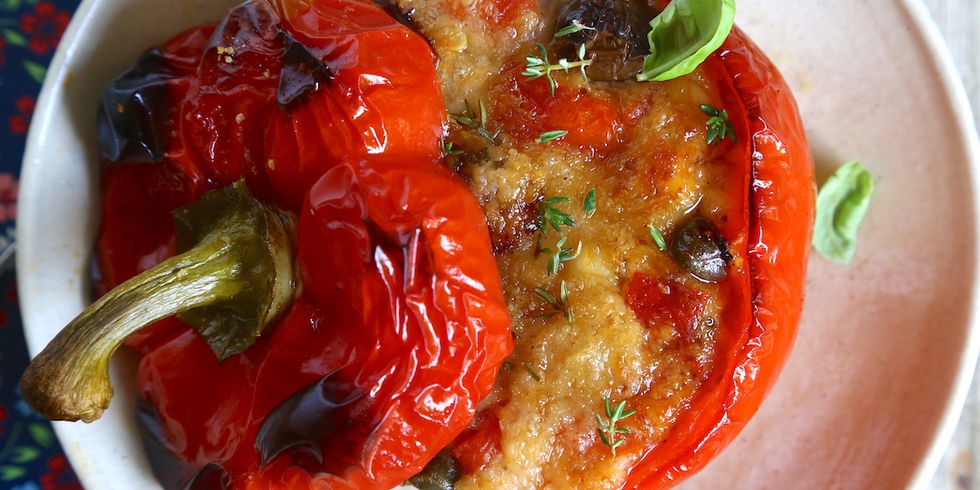 Peperoni ripieni vegetariani