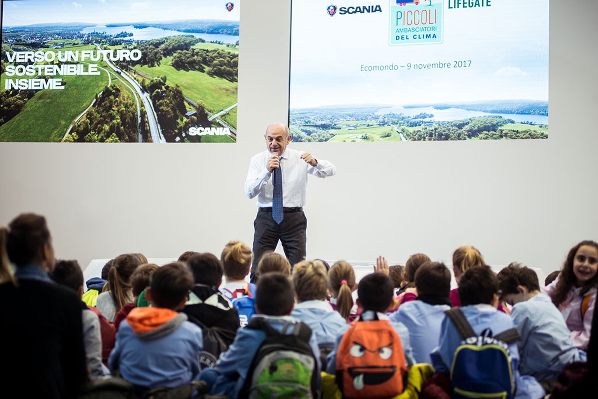 I piccoli ambasciatori del clima di Scania e LifeGate