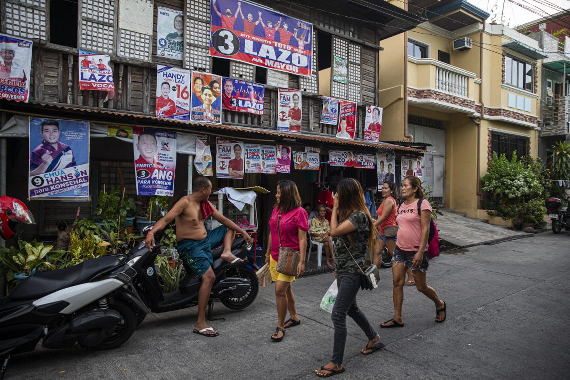 Marcos Supporters And Election Officials Prepare For Voting Day