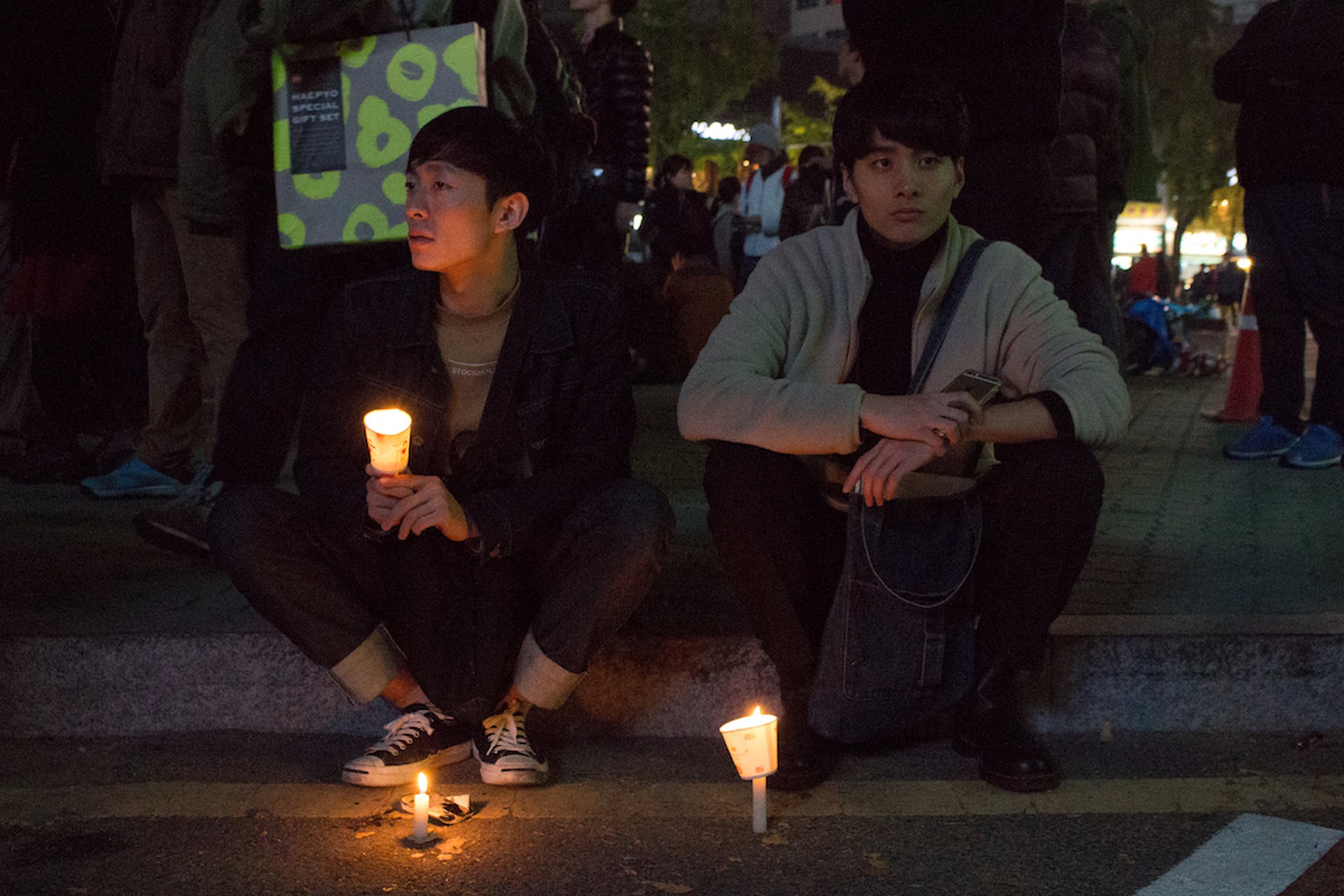 Photos of protests in Seoul for President Park's resignation