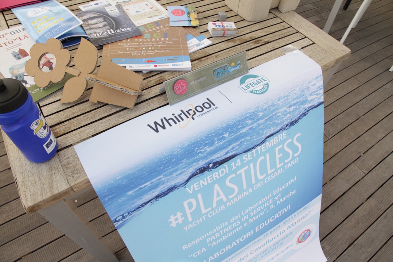 LifeGate PlasticLess raggiunge le Marche con due Seabin, a Fano e San