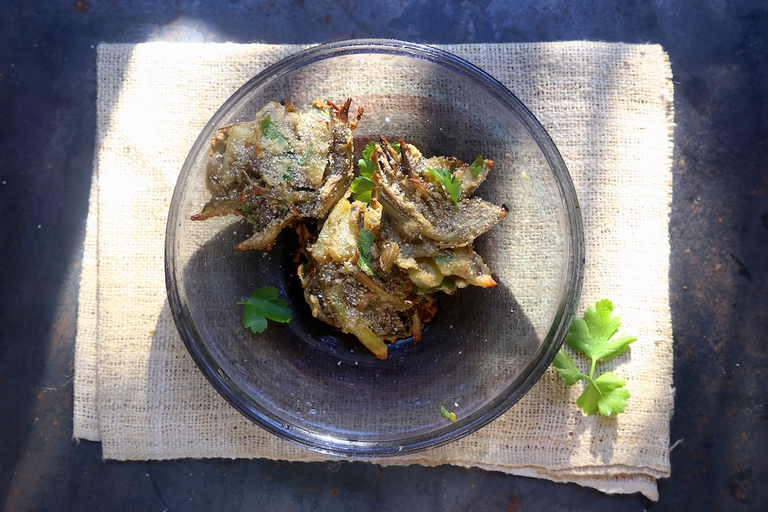 polpette di carciofi