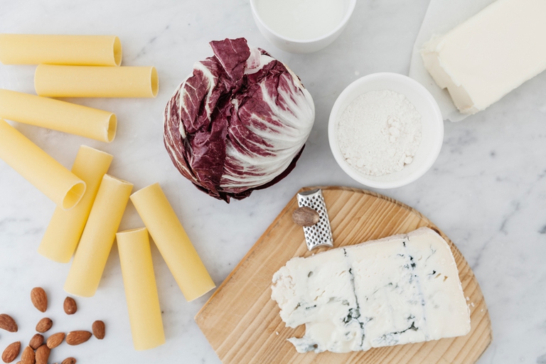Cannelloni radicchio e gorgonzola