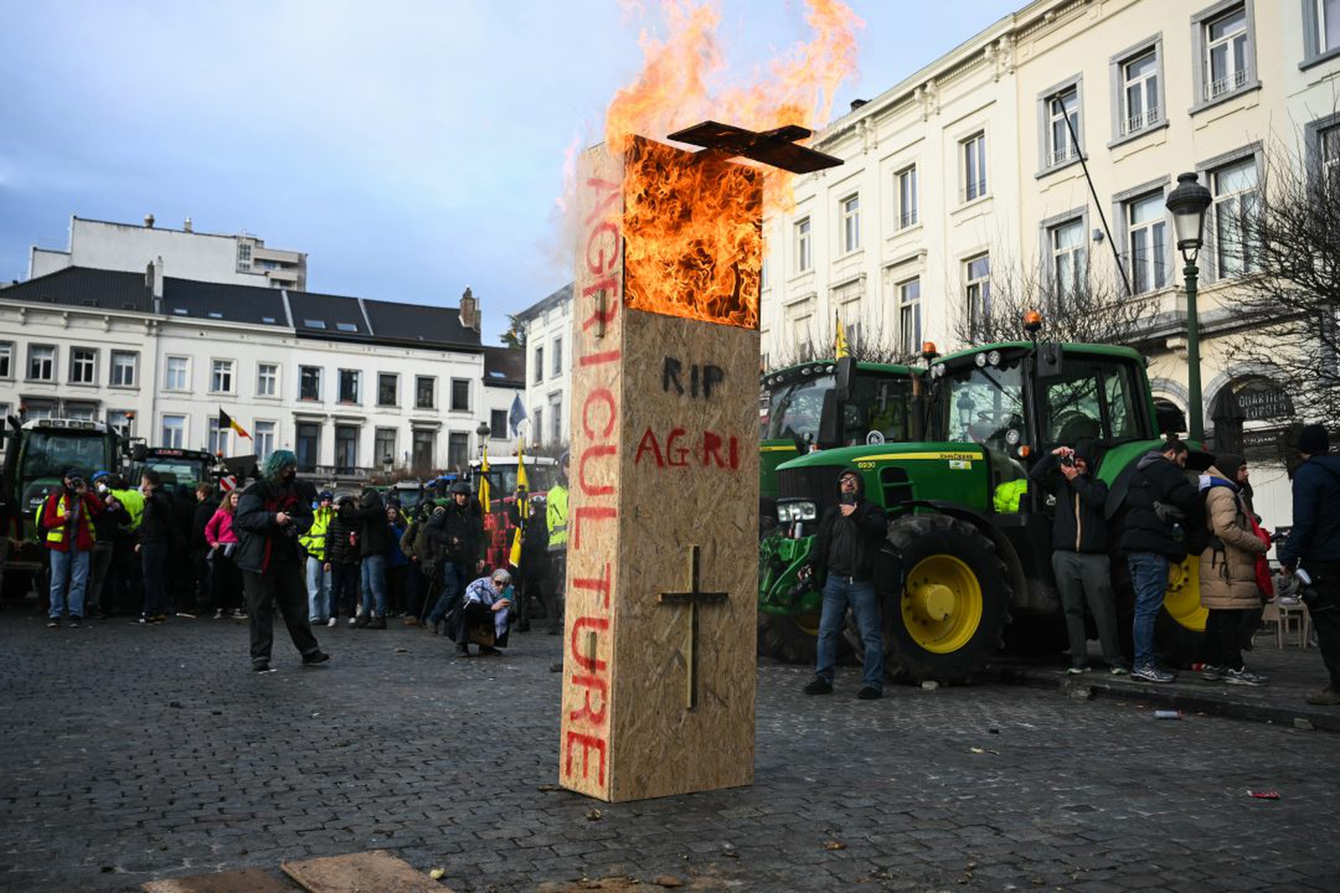 BELGIUM-AGRICULTURE-POLITICS-DEMO