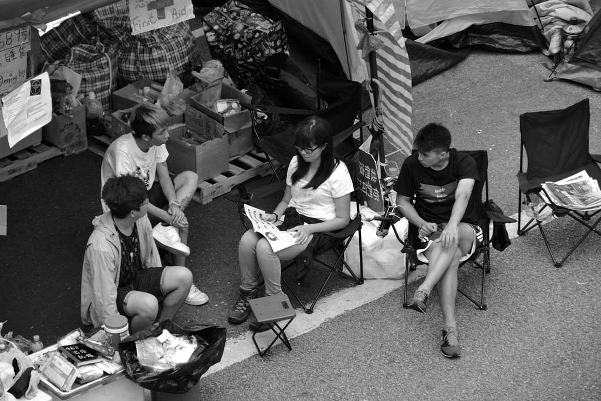 Umbrella revolution, le proteste di Hong Kong un mese dopo