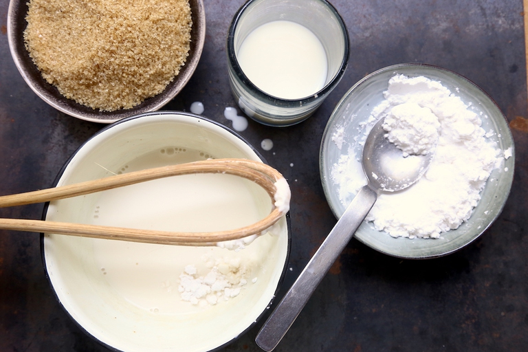 Gelo al matcha latte