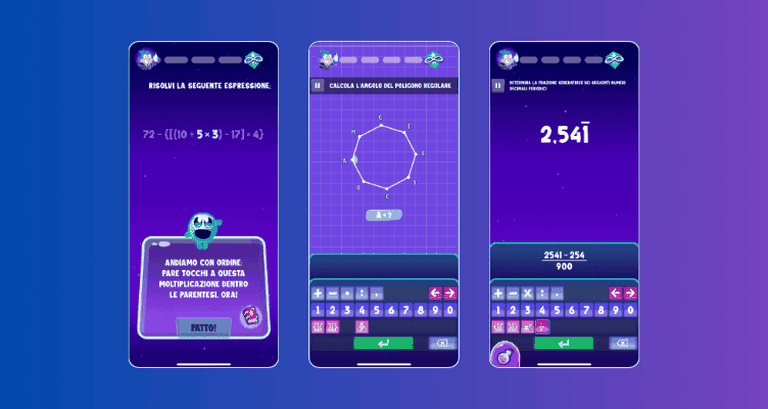 Math Legacy mockup.