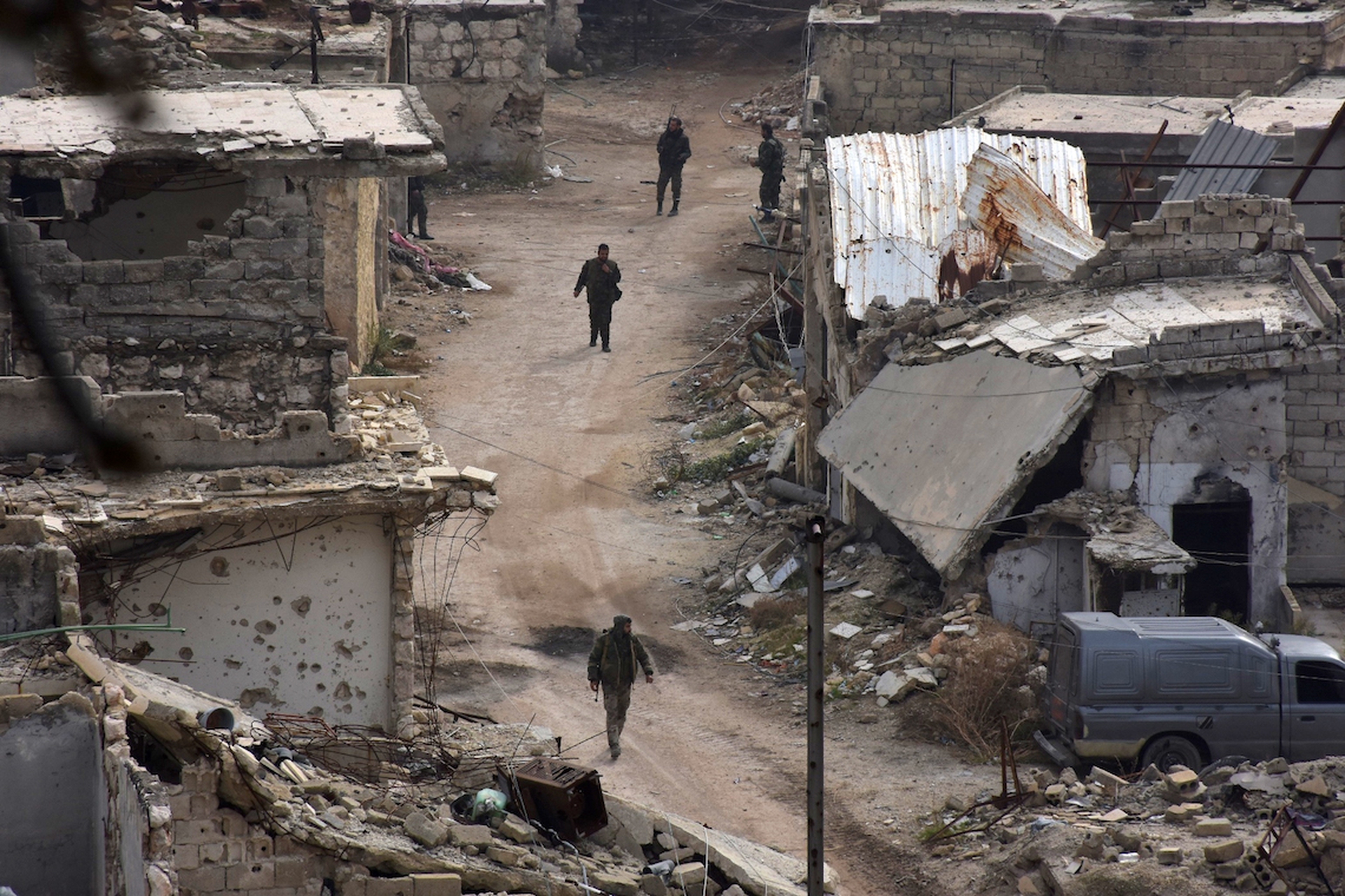 Esercito Siria Aleppo