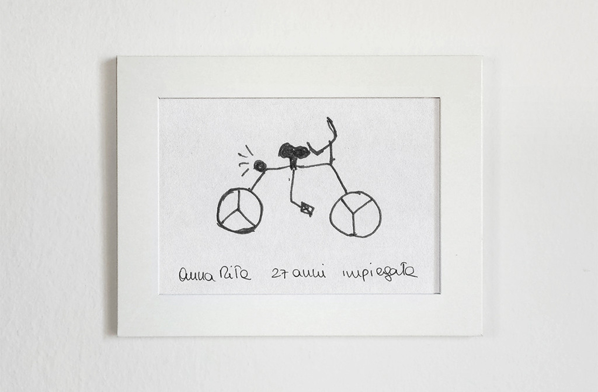 Velocipedia: lo schizzo di Anna Rita