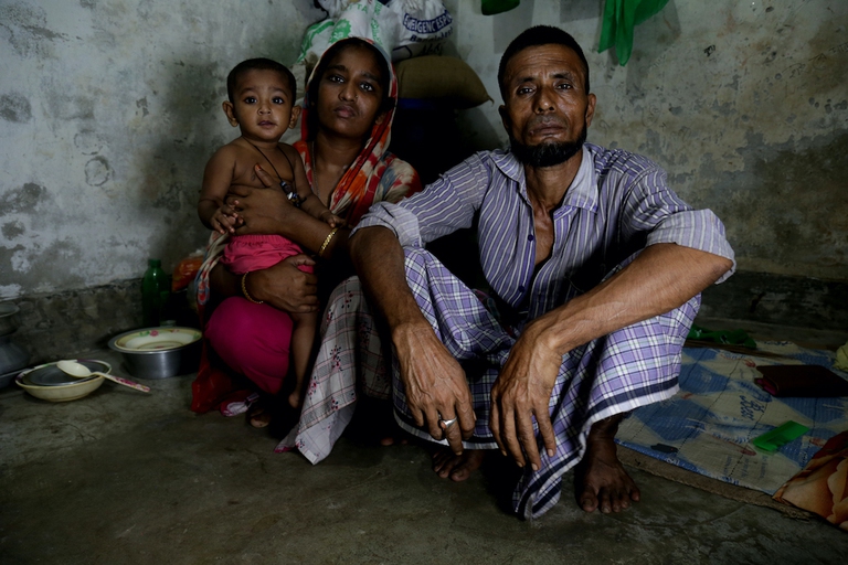 coronavirus in bangladesh, slum, room