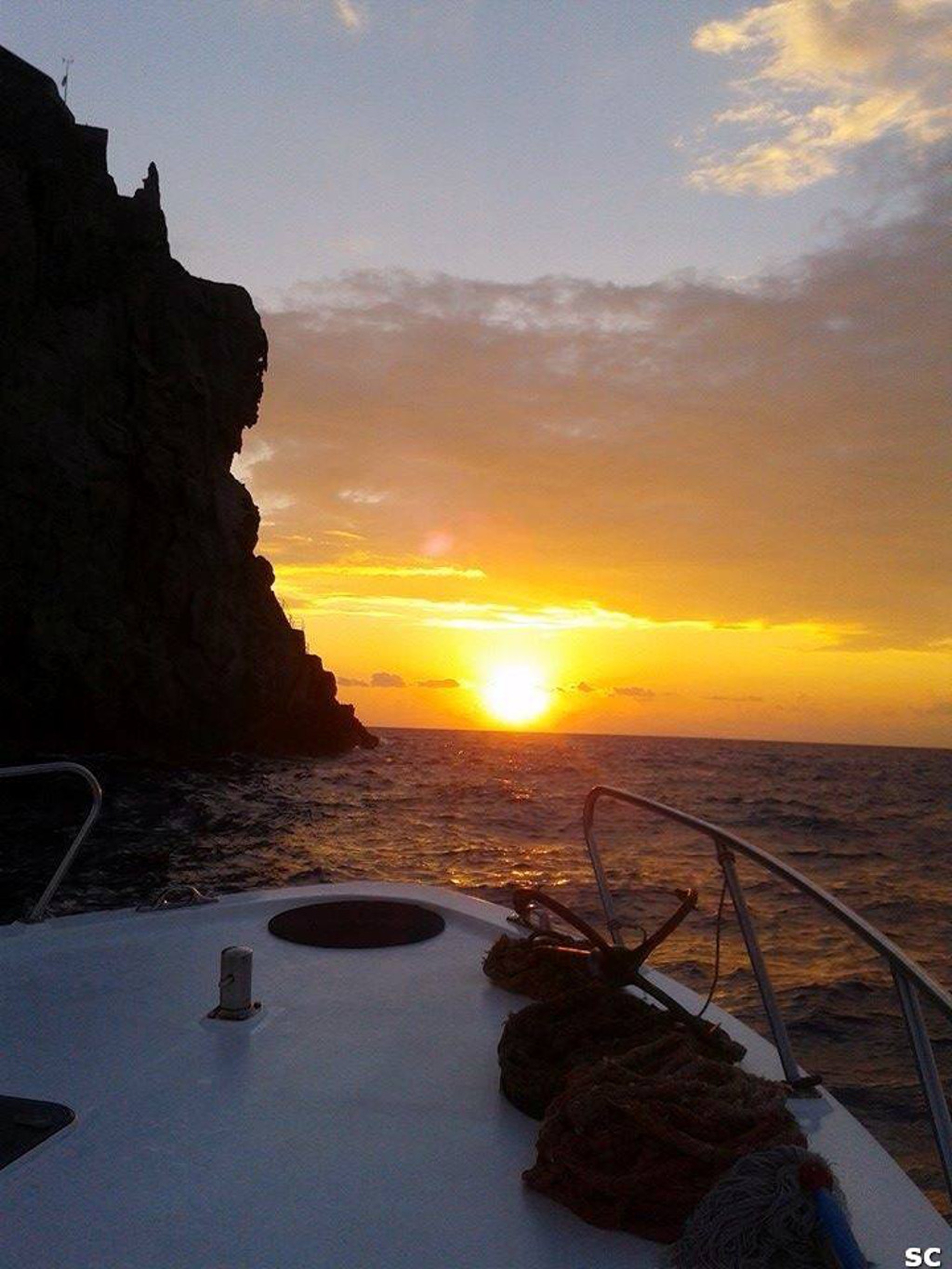 Tramonto dal Santino