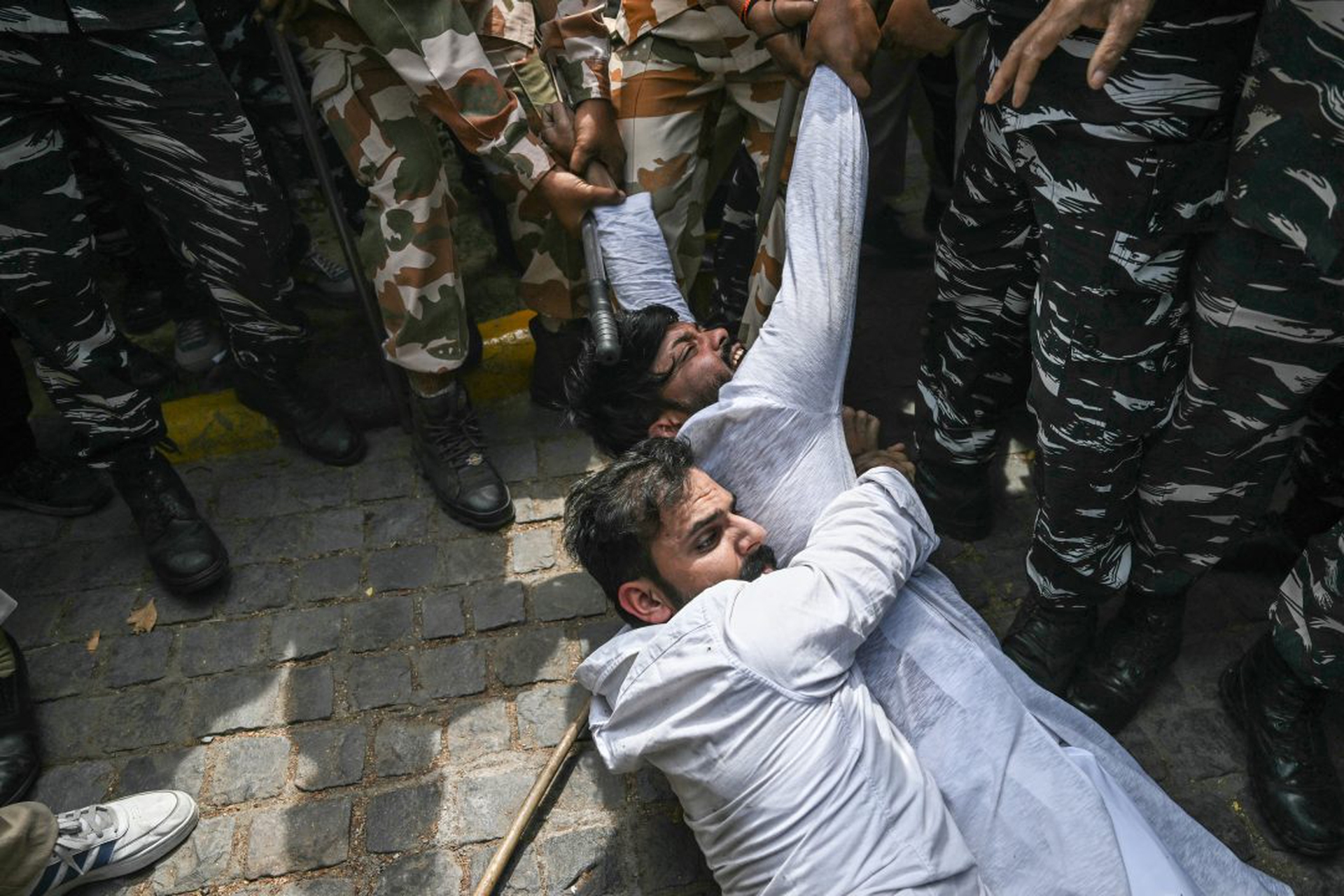 INDIA-POLITICS-VOTE-KEJRIWAL-PROTEST