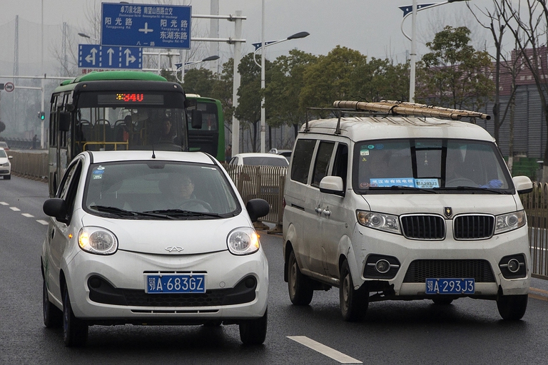 car sharing, auto elettrica, Cina