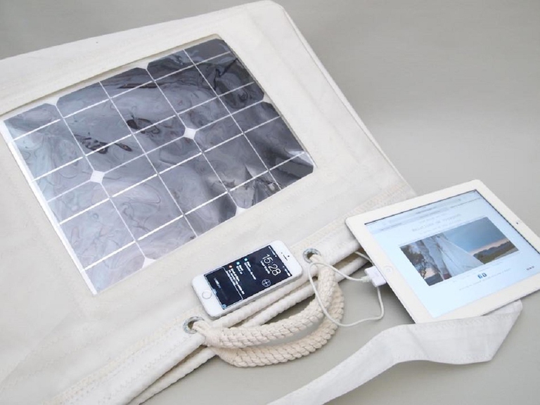 borsa solare vele riciclate