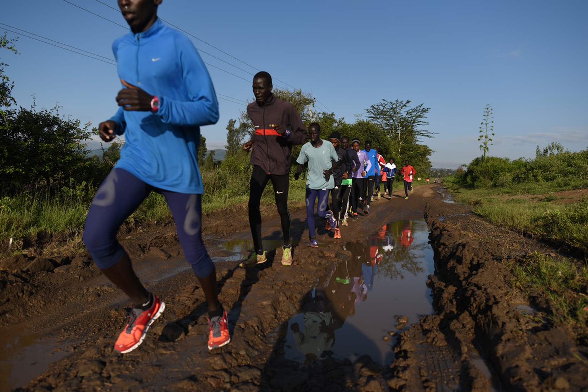 Kenya. Refugee athletes train for Rio 2016 Olympic Games