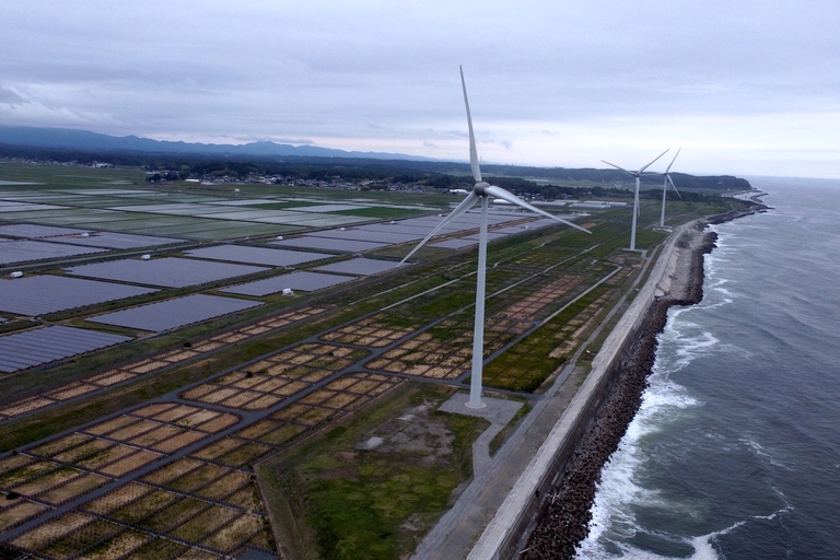 Wind and solar power in Fukushima