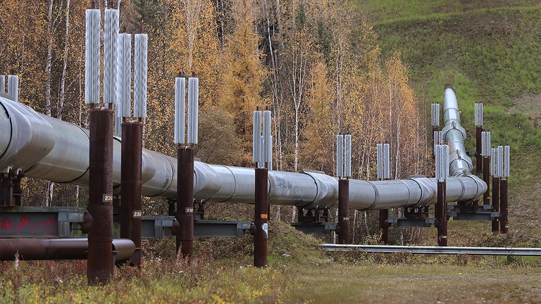 Trans Alaska Pipeline, banche, combustibili fossili