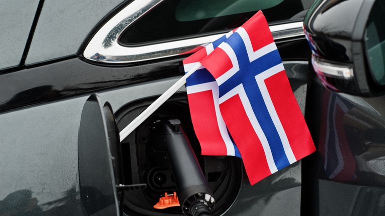 In Norvegia aumentano le auto elettriche