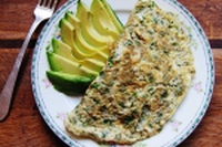 Omelette all’avocado