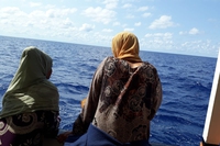 Il mare è il loro appuntamento con la vita