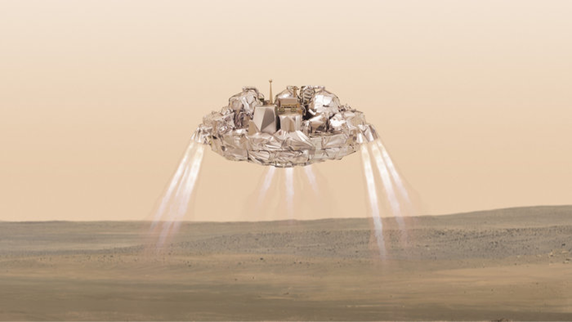 Schiaparelli landing