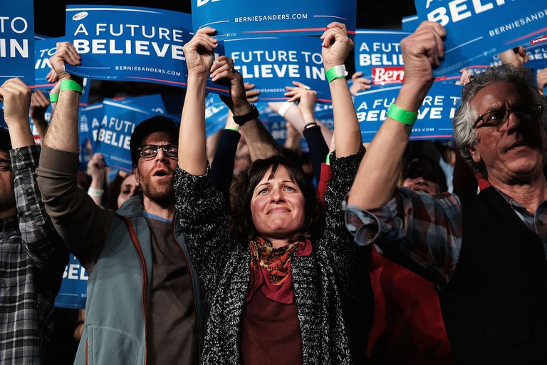 bernie sanders supporters
