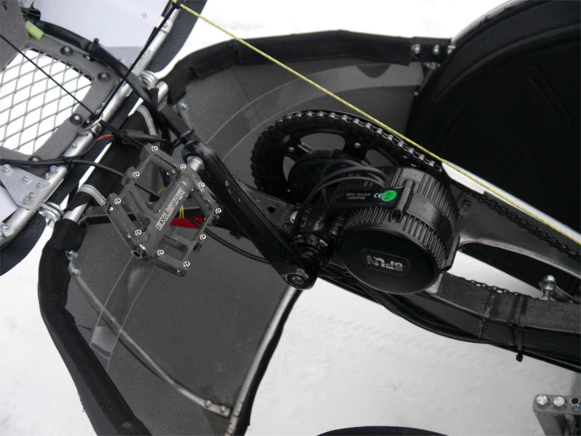 Podride: i pedali della bicicletta a 4 ruote