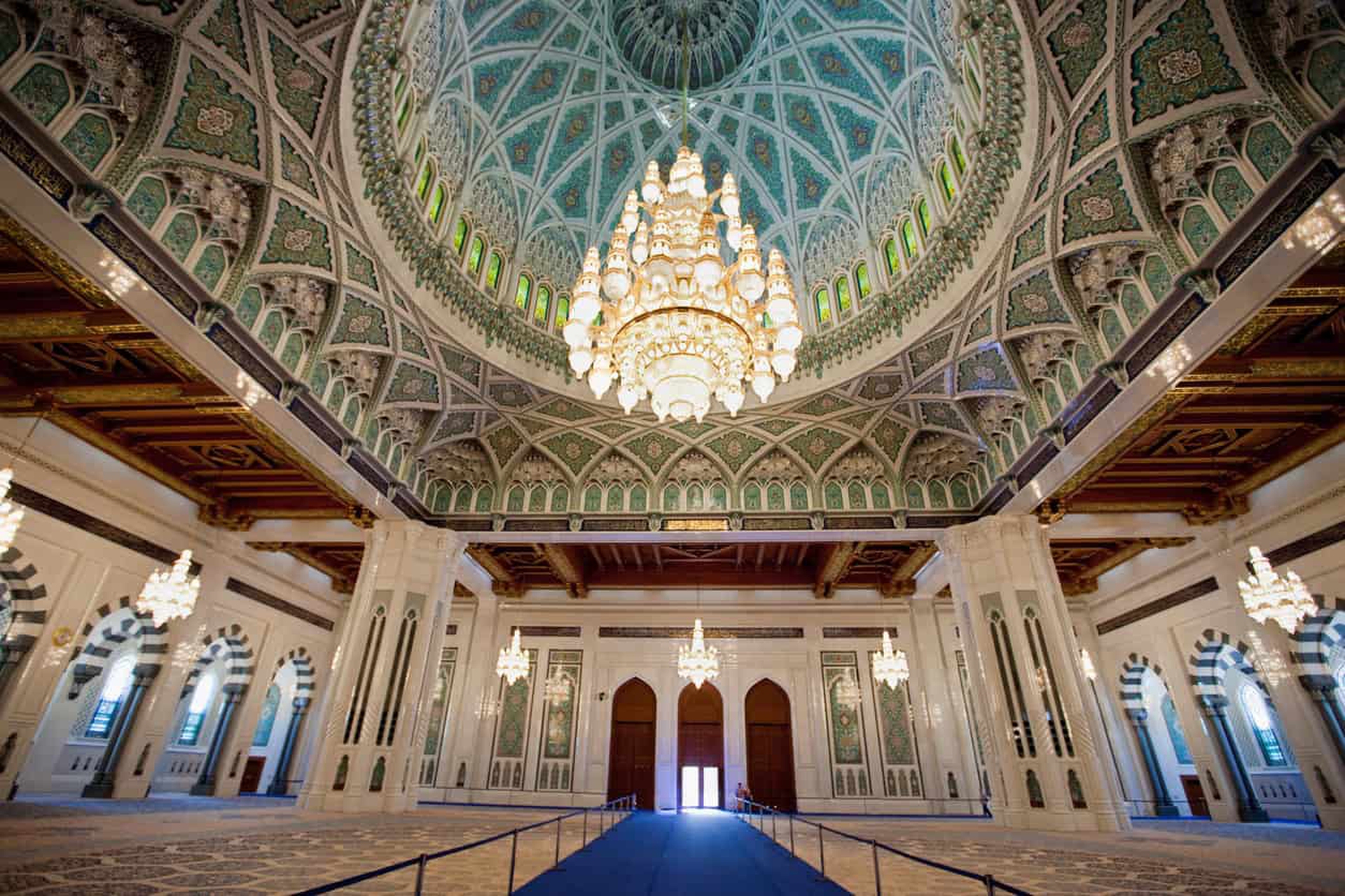 moschea del Sultano Qaboos a Muscat