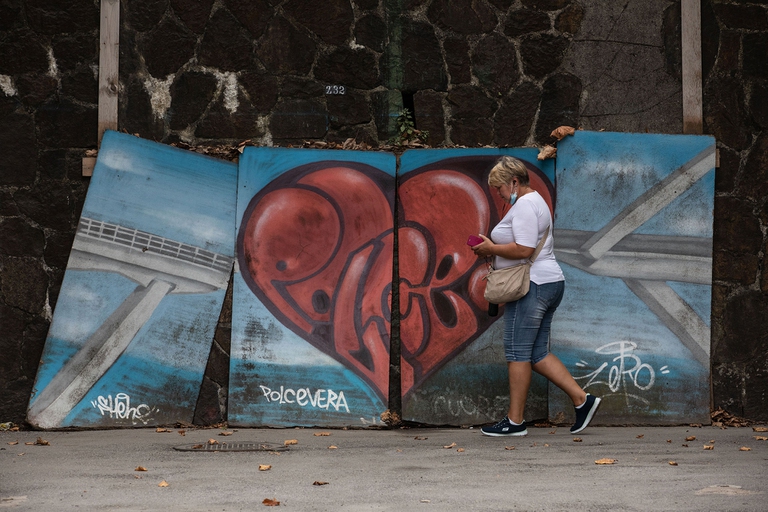Genova San Giorgio, ponte Morandi