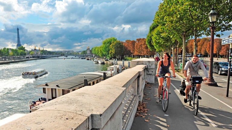 cicloturismo, ciclovie, Parigi