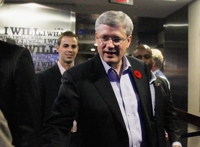 Harper prime minister Canada
