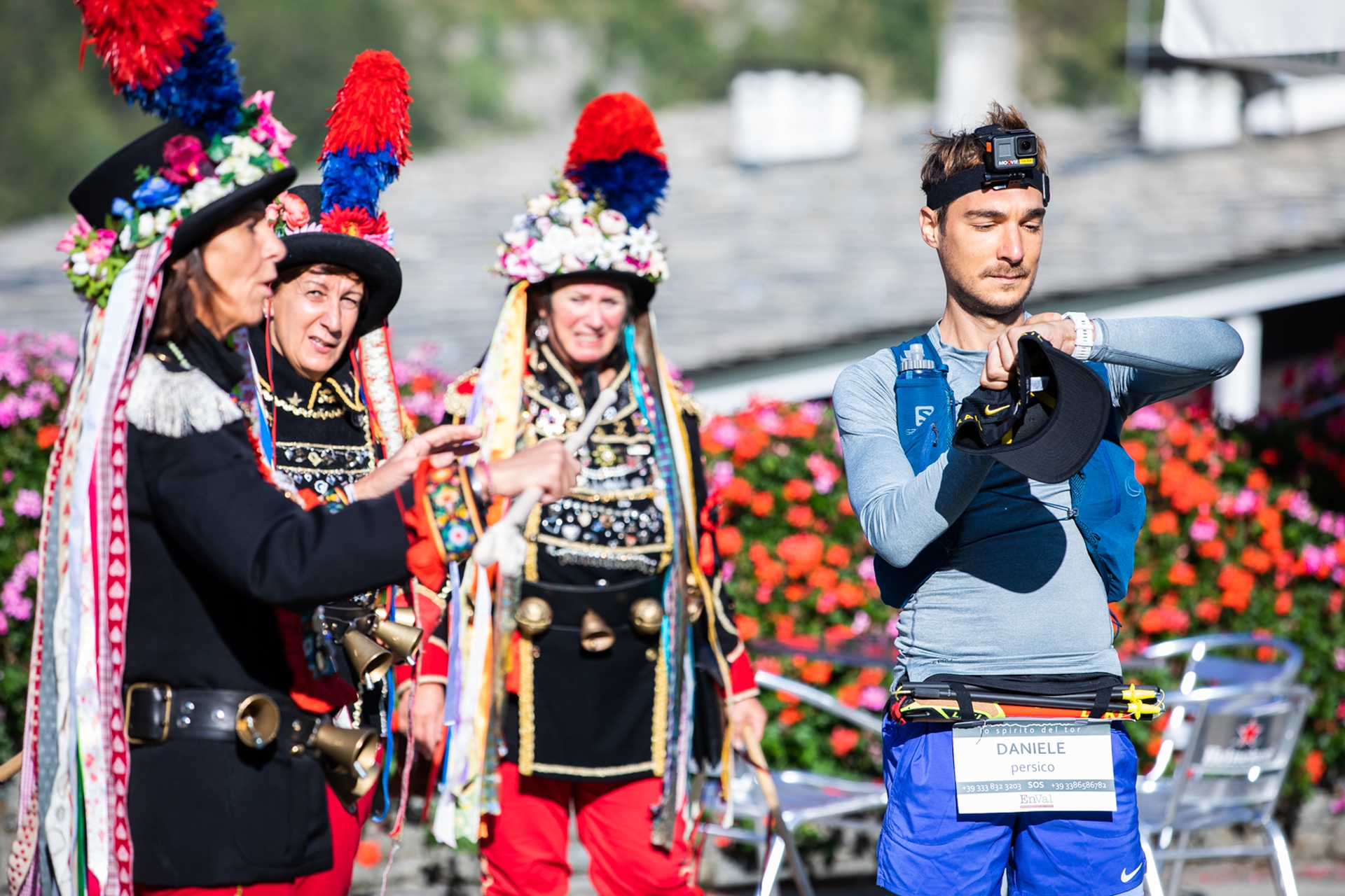 Partenza da Courmayeur