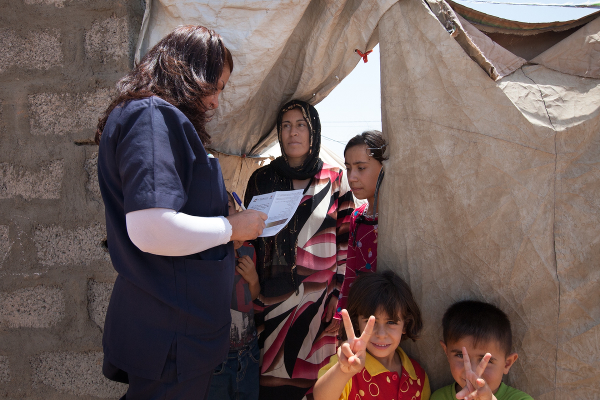 The mobile clinic that helps women fleeing the ISIS