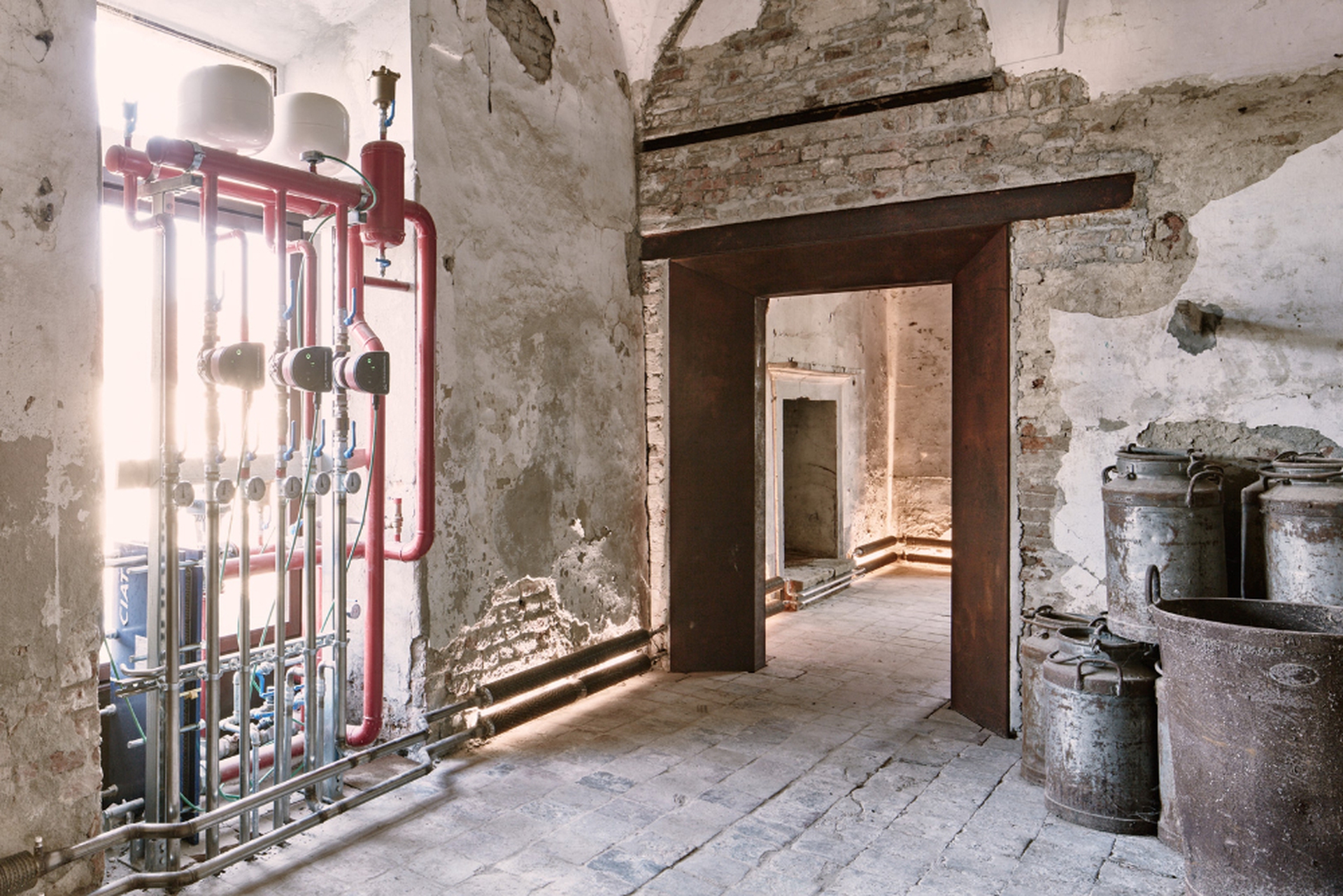 Luca Cipelletti architetto tubature