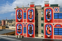 A 2 anni dal crollo del ponte Morandi, il quartiere Certosa di Genova rinasce grazie alla street art