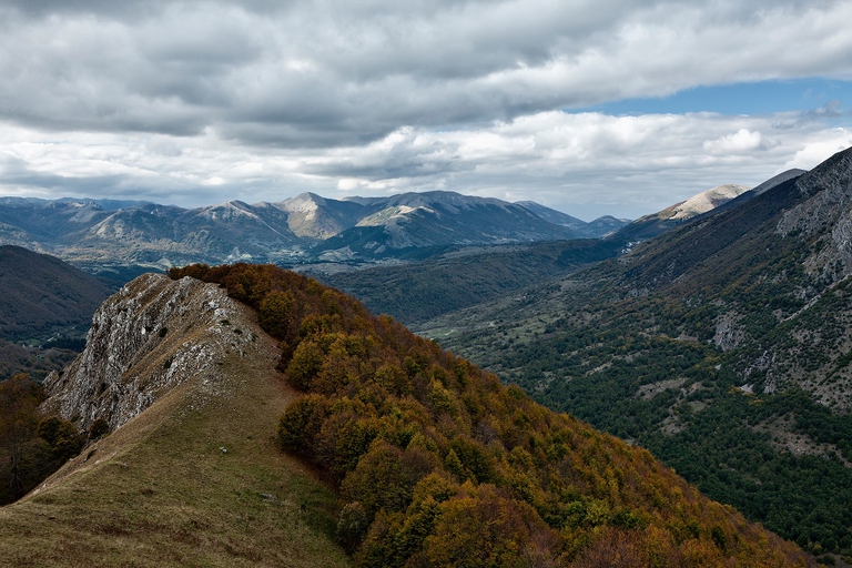 La vetta del Monte Amaro, nel parco nazionale di Abruzzo, Lazio e Molise