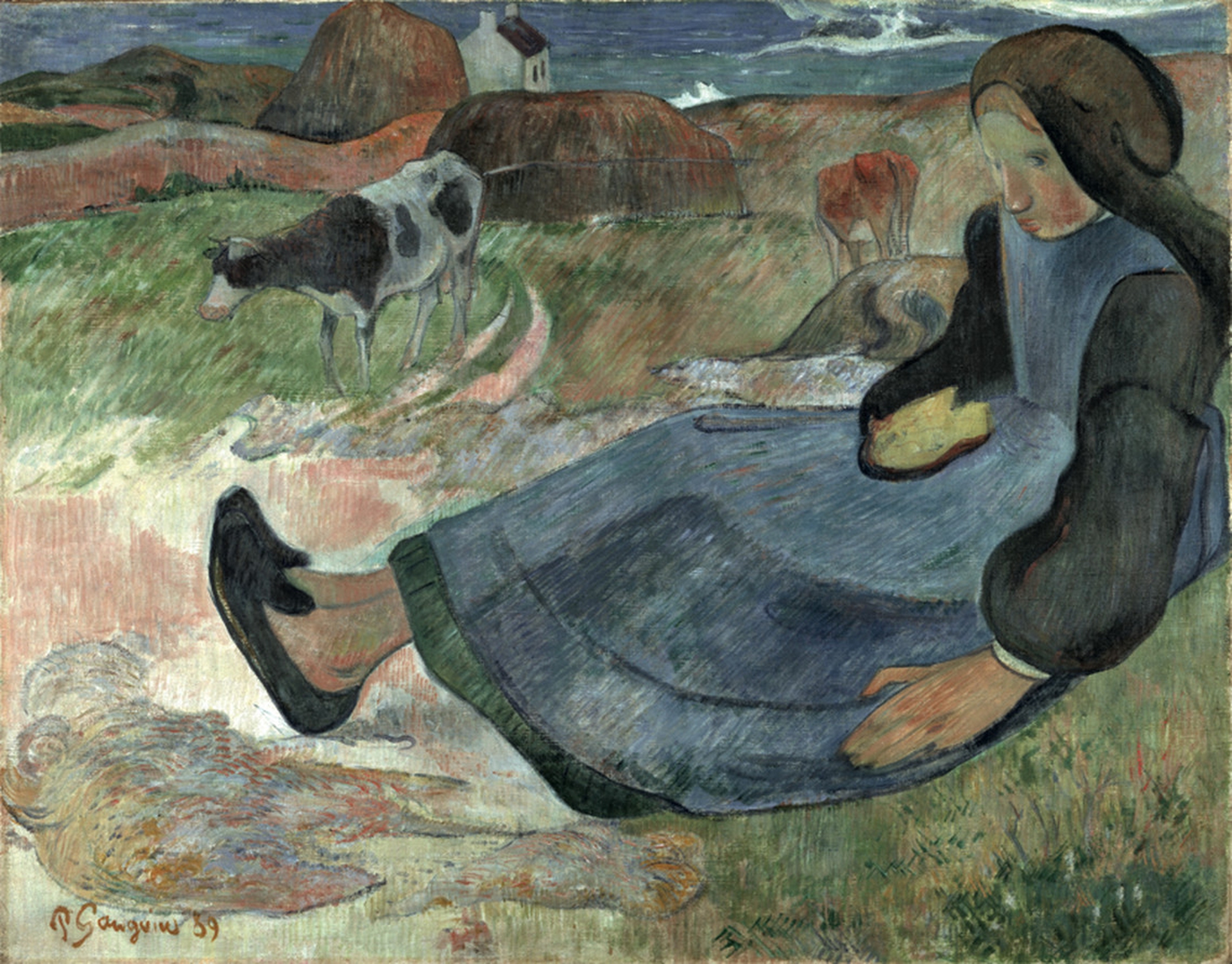 Gauguin ragazza bretone