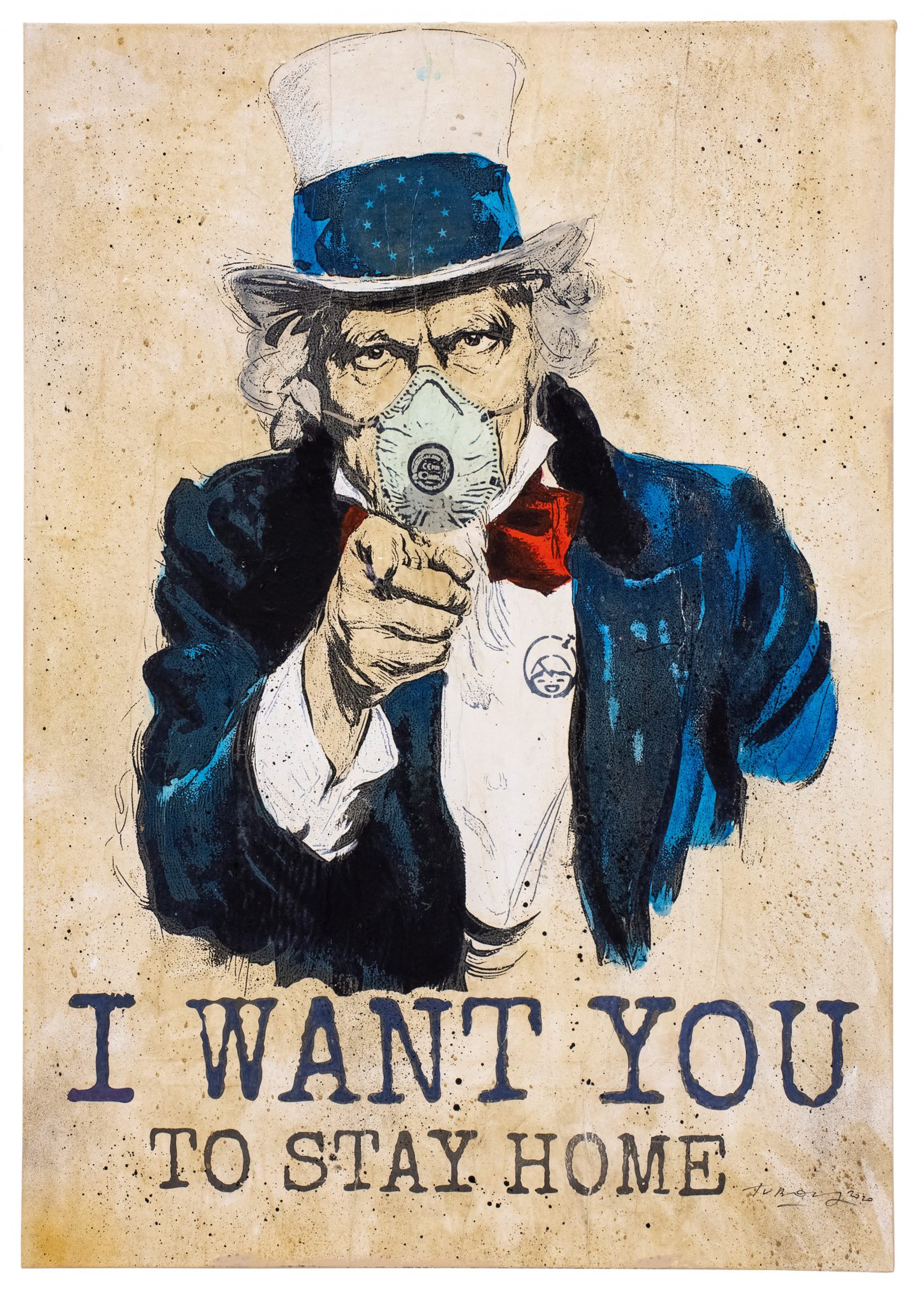 Potere I want you to stay home 2020