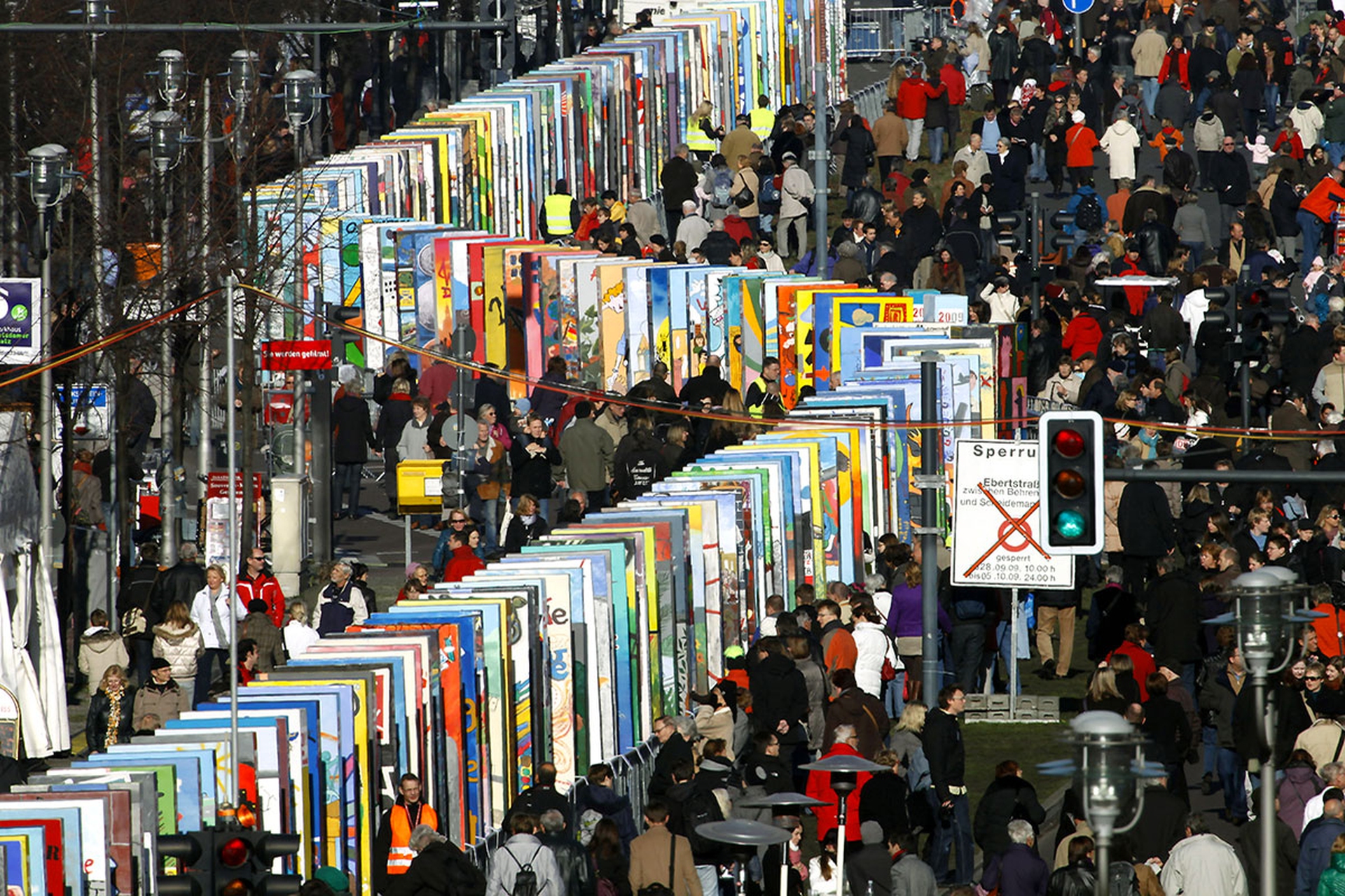 Muro di Berlino: una foto all'anno