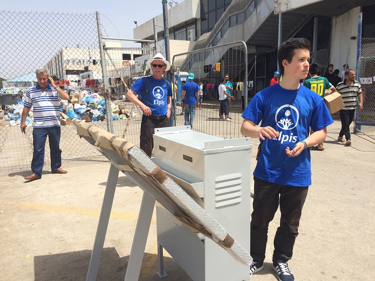 I ragazzi del progetto Elpis