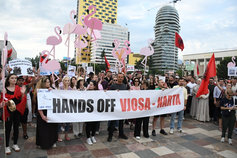 Proteste in Albania