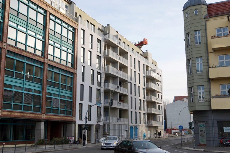 Fahrradloft facciata palazzina ciclisti