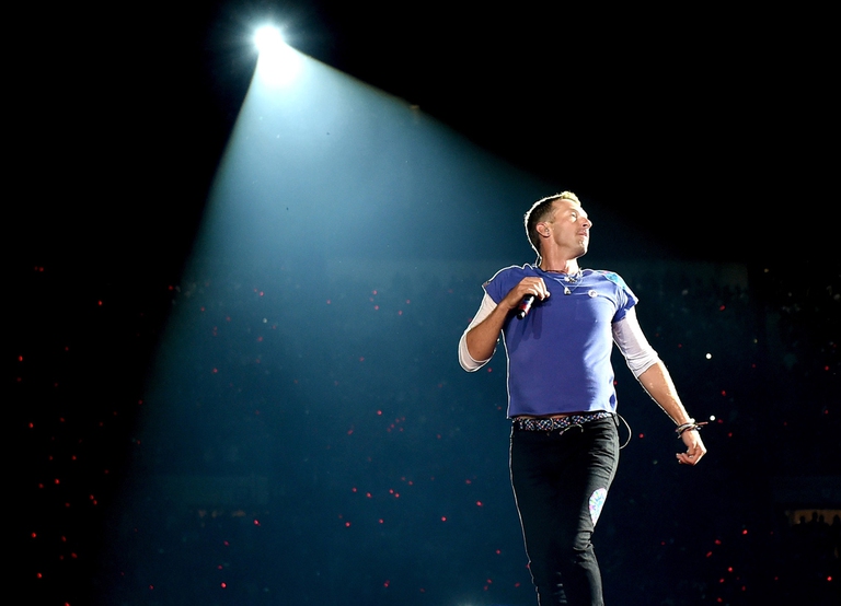 Chris Martin dei Coldplay