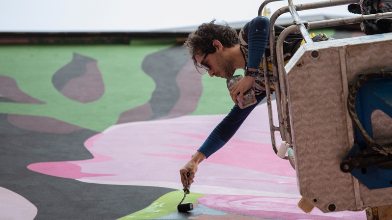 Murale Opel, Milano LifeGate Wall