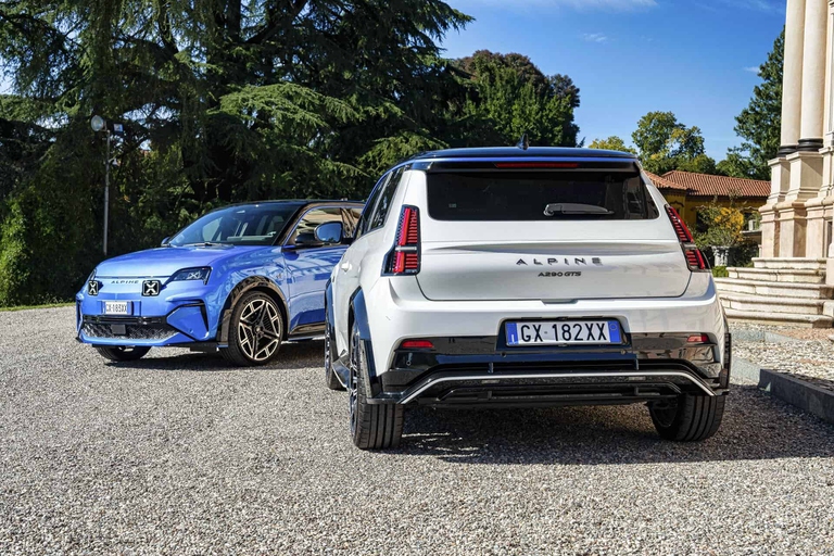 Alpine A290, auto elettrica, test drive
