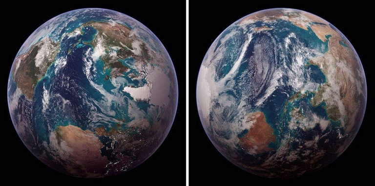 Serie Blue Marble della NASA.
