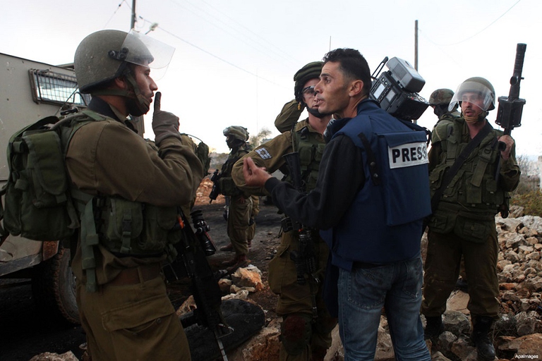 giornalista palestinese
