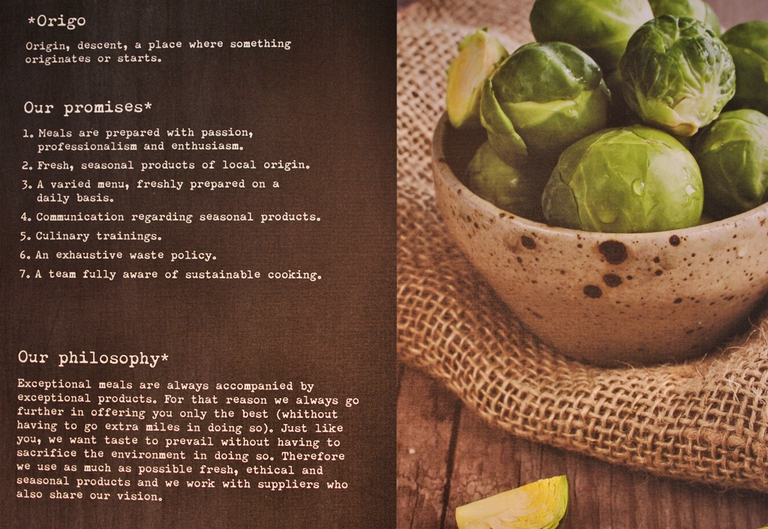 La filosofia del progetto pilota: fornire un menù vario, realizzato con prodotti freschi, di stagione, locali, biologici, riducendo sprechi e rifiuti. © Chiara Boracchi