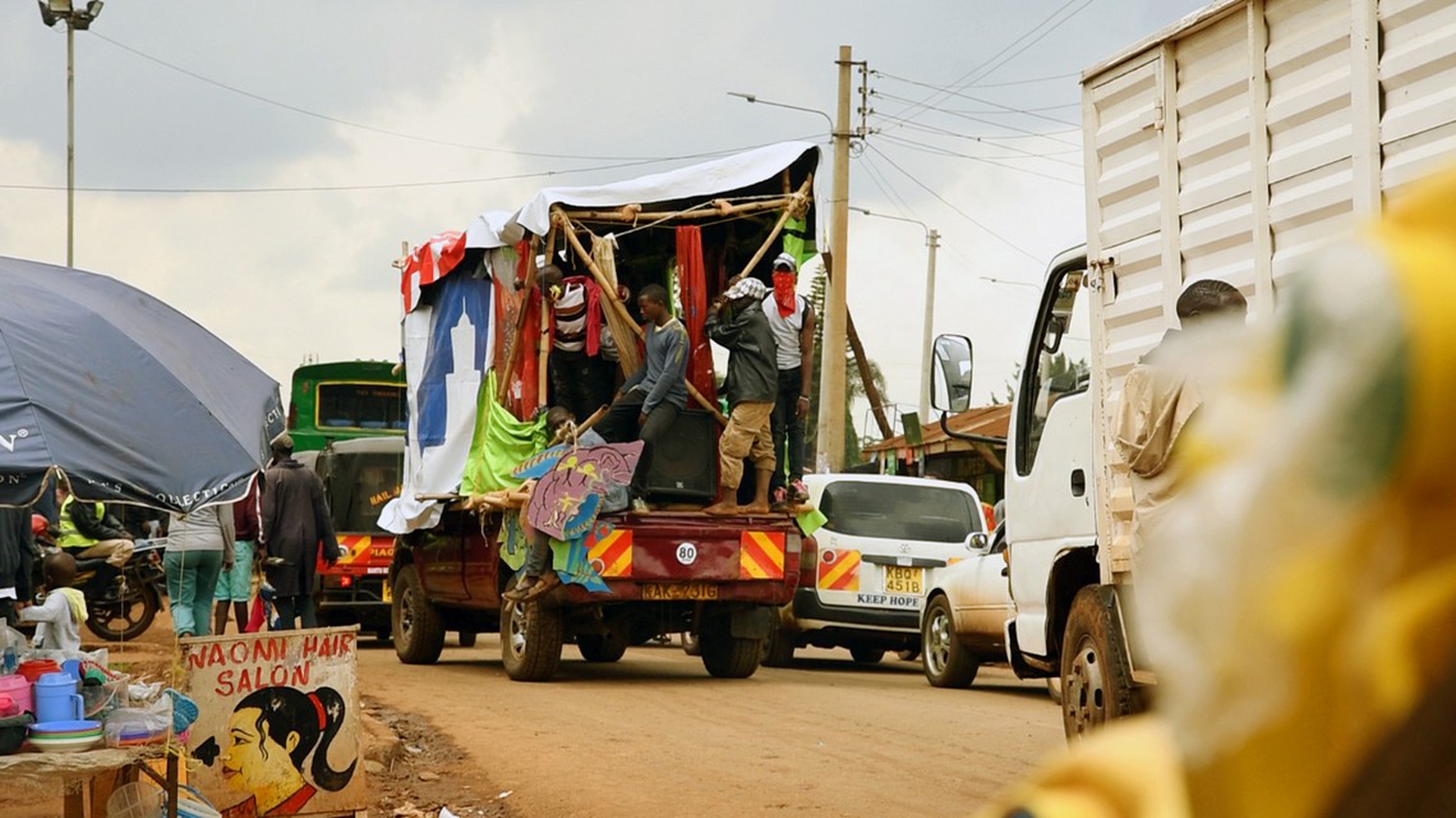 Il carro Casa di Carnival! Nairobi