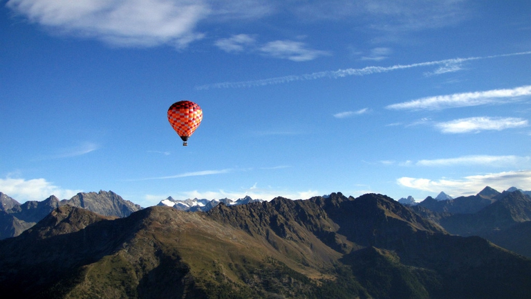 Mongolfiera in Valle d'Aosta